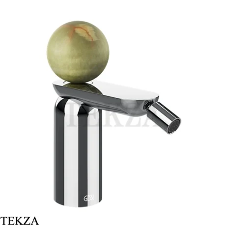 Gessi Perle Смеситель для биде с донным клапаном 74567-031, хром глянец