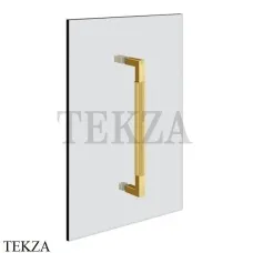 Gessi Shower G Rigato Ручка-держатель на стекло 30 см 67523-246, Gold PVD