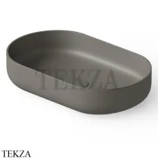 Dea Design Washbasins Раковина настольная овальная Solid Surface DD9091 550 3, Grey №3