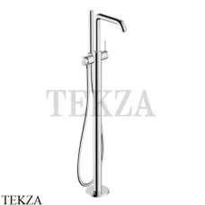Hansgrohe Tecturis S Смеситель для ванны, с гарнитуром, внешняя часть 73440000, хром глянец