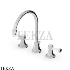 Zucchetti Agora Classic Смеситель для раковины с донным клапаном ZAM406, хром глянец