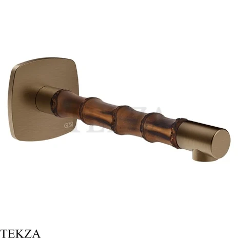 Gessi Jacqueline Излив для раковины на стену 77031-761, бронза Coffee
