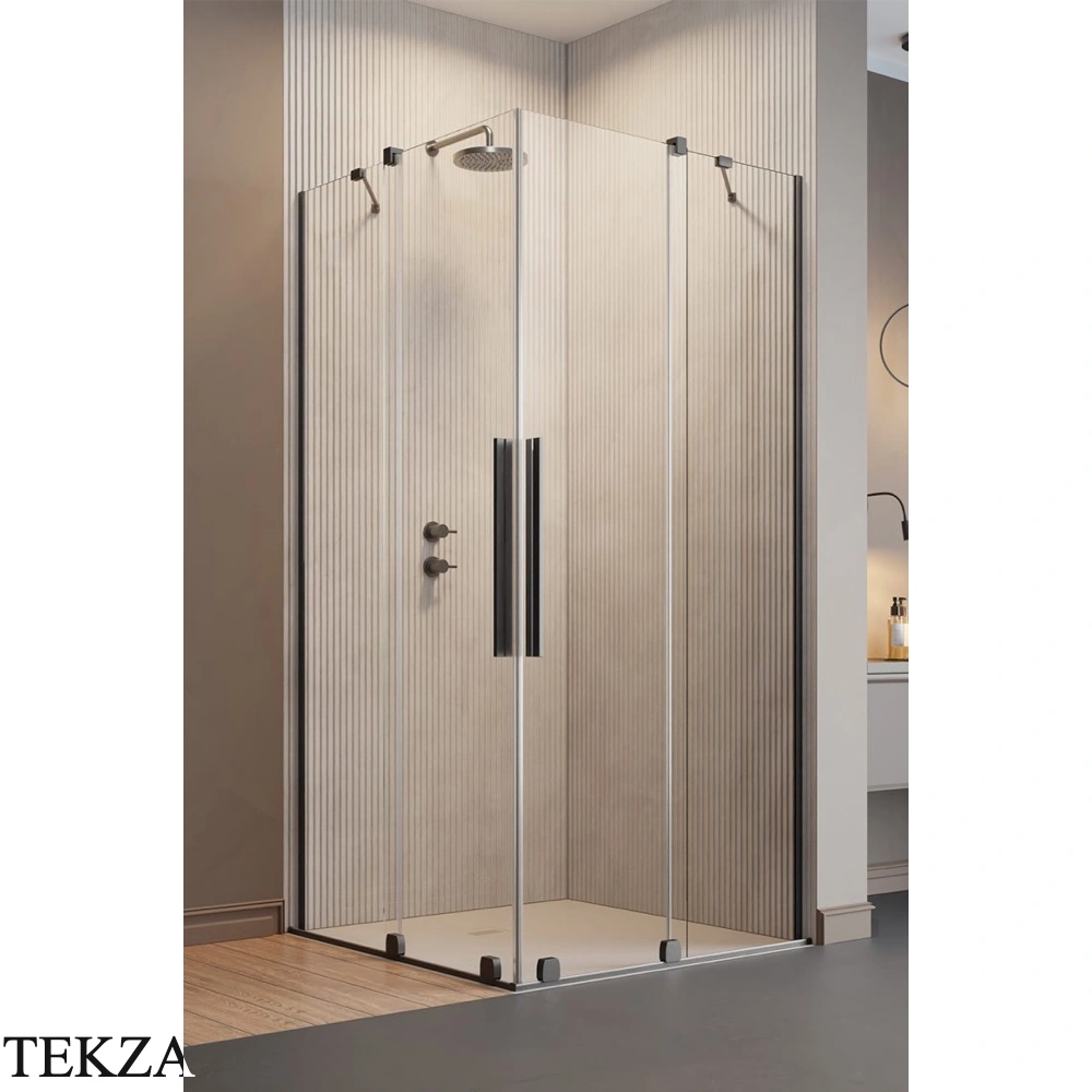 Radaway Furo KDD Душевая дверь 100 см, правая часть уголка, 10105100-92-01R, брашированная оружейная сталь