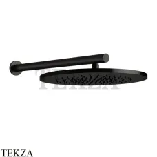Gessi 316 SHOWER Верхняя душевая лейка с креплением 54148-299, Black XL