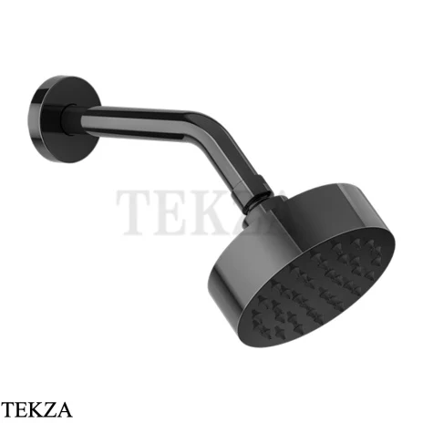 Gessi INCISO SHOWER Верхняя душевая лейка с кронштейном 66156-706, Black Metal PVD
