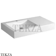 Simas FROZEN Раковина накладная, с 1 отверстием FZ11, белый глянцевый