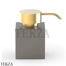 Decor Walther Century DW 476 N Дозатор для жидкого мыла 0860767, Dark metal matt / Gold matt 24 Kt.