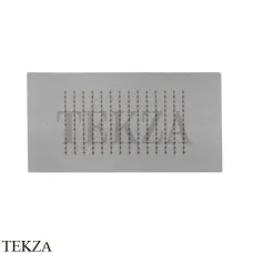 Newform Душевая лейка квадрат, стальная с дождевой струей 683.50.050, Stainless Steel