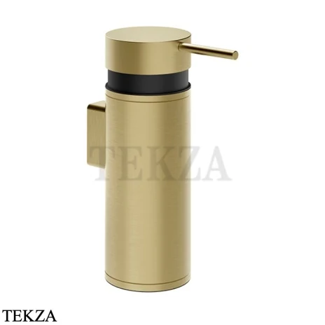 Gessi Pelle Tresse Дозатор для жидкого мыла настенный 78513-727, Brushed Brass PVD