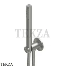 QuadroDesign Ручной душ с держателем, выпуском, шлангом, 13 66 AS, Brushed Stainless Steel QuadroDesign Ручной душ с держателем, выпуском, шлангом, 13 66 AS, Brushed Stainless Steel