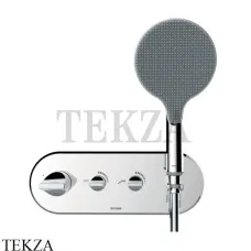 Bossini  APICE Термостат для ванны 2 потока, внешняя часть Z00521.030, хром глянец