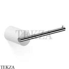 Decor Walther Stone White TPH Держатель туалетной бумаги без крышки 0974854, белый матовый-хром глянец