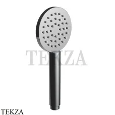 FIMA Carlo Frattini WELLNESS Ручной душ с защитой от извести 1 режим F1190CN, Black chrome