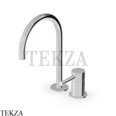 Zucchetti Pan Смеситель для раковины 2 отверстия, без гарнитура ZP6223, хром глянец