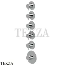 Newform XT Термостат для душа на 5 потоков, внешняя часть, 67602E.21.018, хром глянец