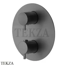 Newform X-Steel 316 Термостат для душа 2,3,4,5 потока, внешняя часть, 69663EX.59.064, PVD Brushed gun metal