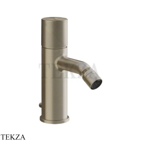 Gessi Habito DIAMANTATO Смеситель для биде, с донным клапаном 70607-149, Finox Brushed Nickel