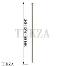 Gessi INCISO Излив для раковины потолочный под размер 15-190 см 58299-149, Finox Brushed Nickel