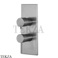 FIMA Carlo Frattini Spillo steel Смеситель для душа 2-3 потока, внешняя часть F3079X6INOX, сталь FIMA Carlo Frattini Spillo steel Смеситель для душа 2-3 потока, внешняя часть F3079X6INOX, сталь