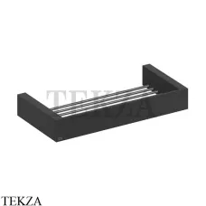 Gessi Rettangolo Решетка-полка в душевую зону 30 см 20947-299, Black XL