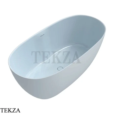 Flaminia APP Tub ванна отдельно стоящая 145×71×60 см, голубой Azzurro Polvere глянец