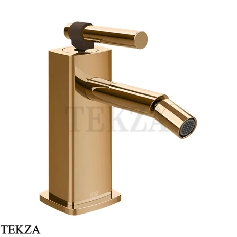 Gessi Jacqueline Смеситель для биде с донным клапаном 77067-735, бронза глянец
