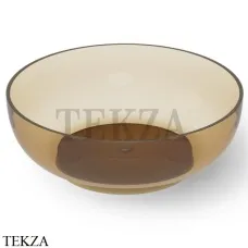 Dea Design Round Ванна отдельностоящая 150x150 см Glasstech DD8610 1500 R6, Classic Green R6