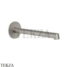 Gessi Ingranaggio-Anello Излив для раковины настенный, длинный 63404-149, Finox Brushed Nickel
