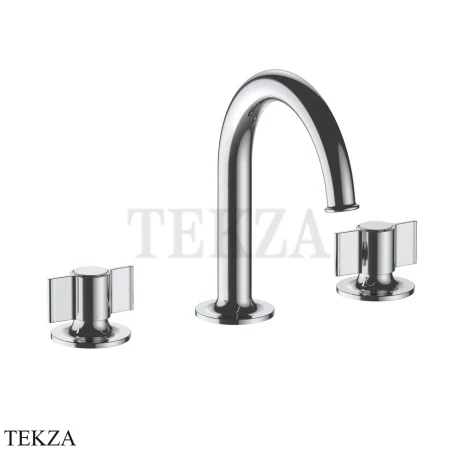 Fantini Flora Смеситель для раковины, без донного клапана 7602J407W, хром глянец