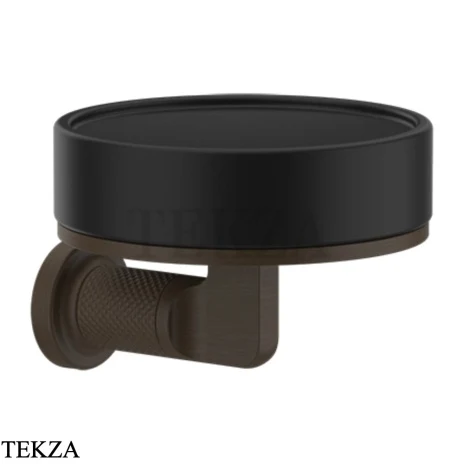 Gessi INCISO accessories Мыльница настенная, композит черный 58502-845, Dark Bronze