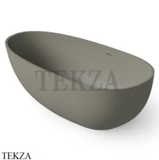 Dea Design Modern Ванна отдельностоящая овоидная 150x76 Solid Surface DD8608 1500 4, Light Grey №4