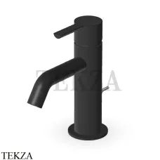 Zucchetti Gill Смеситель для раковины, с донным клапаном ZGL704.N1, черный goffrato