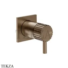 Gessi Incastri Смеситель для душа 1 поток, внешняя часть 75061-761, Coffee Bronze Brushed PVD