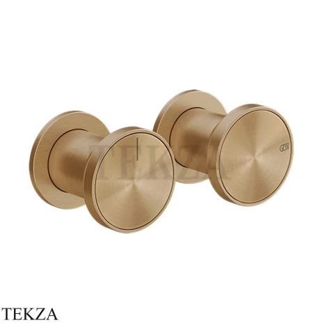 Gessi Origini WARM Смеситель для душа 2 потребителя, внешняя часть 66079-726, Warm Bronze Br