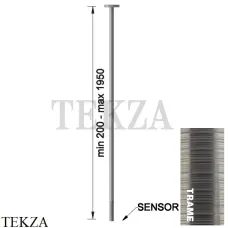 Gessi 316 TRAME Потолочный электронный смеситель под размер 54326-239, Steel Brushed