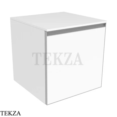 Flaminia Cubika тумба под раковину подвесная 50×50×50 см, 1 дверца, белый матовый