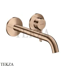 Axor ONE Смеситель для раковины 220, внешняя часть 48120300, Polished Red Gold
