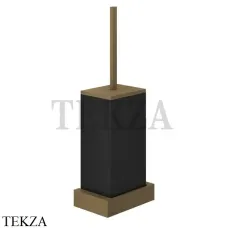 Gessi Rettangolo Ёршик подвесной, композит черный 20820-713, Antique Brass