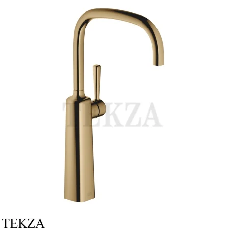 Dornbracht COYA Смеситель для раковины высокий 200, без гарнитуры 33534404-39, Dark Brass сатинированный