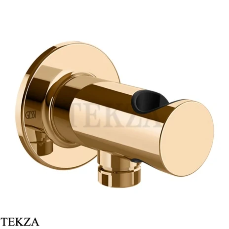 Gessi INCISO SHOWER Держатель для душа с выводом для шланга 58161-735, Warm Bronze PVD
