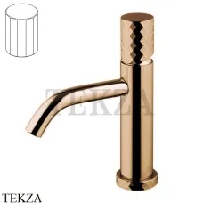 FIMA Carlo Frattini Spillo TECH V Смеситель для раковины, с донным клапаном F3031TXSVZL, Amber Bronza