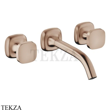 Dornbracht COYA Смеситель для раковины на 3 отв. 190, внешняя часть 36712404-42, Brushed Bronze