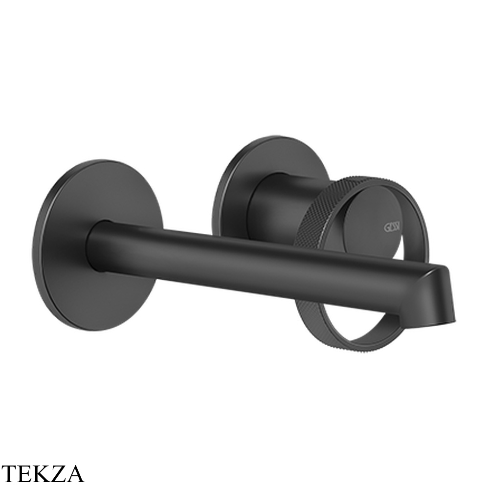 Gessi ANELLO Смеситель для раковины, с коротким изливом, внешняя часть 63381-299, Black XL
