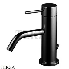 FIMA Carlo Frattini Spillo UP Смеситель для раковины, с гарнитуром F3031NS, черный матовый