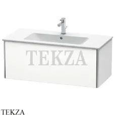 Duravit XSquare Тумба подвесная под раковину XS407301818, 1 выдвижной ящик, белый матовый