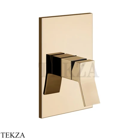 Gessi RETTANGOLO K Смеситель для душа, внешняя часть 53061-735, Warm Bronze PVD