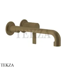 Gessi INCISO Смеситель для раковины с длинным изливом, внешняя часть 58089-713, Antique Brass