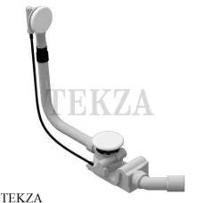 Kaldewei Слив-перелив для ванн 4040 для CENTRO DUO и ELLIPSO DUO, белый глянец