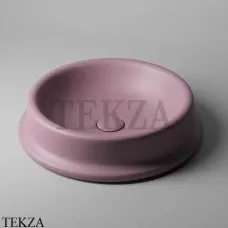 Sitega SAYMA 470 Раковина накладная круглая, с донным клапаном SAYMA 470 - Rosy