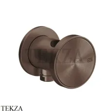 Gessi Origini WARM Держатель для душевой лейки с выводом воды 66161-845, Dark Bronze